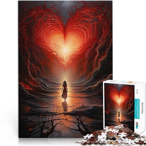 1000-teilige Puzzles für Erwachsene Geschenke zum Suchbegriff: Herausfordernde Spiele Reise des Herzens Lustiges Geschenk38x26cm 1000-teilige Puzzles für Erwachsene Geschenke zum Suchbegriff: Herausfordernde Spiele Reise des Herzens Lustiges Geschenk38x26cm von AITEXI