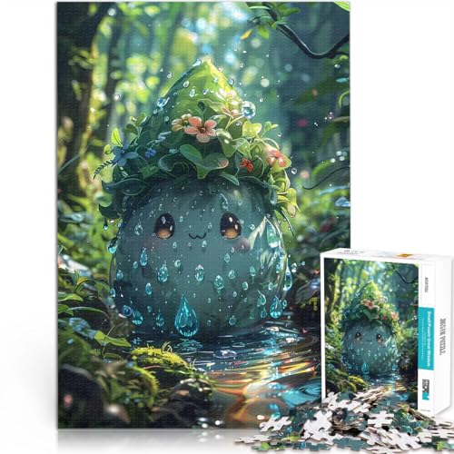 1000-teilige Puzzles für Erwachsene Herausforderndes Spiel Niedliche Wasserkreatur Verbessern Sie das Gedächtnis38x26cm von AITEXI
