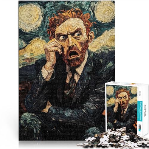 1000-teilige Puzzles für Erwachsene Lernspiel-Herausforderungsspielzeug Sternenbetrachtung Verbessern Sie das Gedächtnis38x26cm von AITEXI