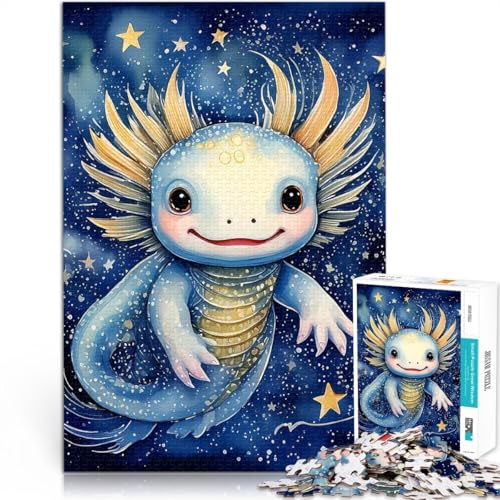 1000-teilige Puzzles für Erwachsene Pädagogisches Familienspiel Axolotl Sternennacht Die Liebe zwischen Paaren stärken38x26cm 1000-teilige Puzzles für Erwachsene Pädagogisches Familienspiel Axolotl Sternennacht Die Liebe zwischen Paaren stärken38x26cm von AITEXI