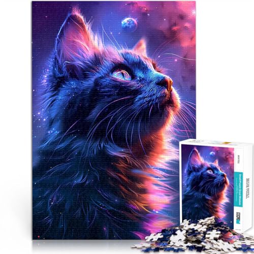 1000-teilige Puzzles für Erwachsene Quizspiel Cosmic Kitty Nebel beobachten Wanddekoration Einzigartige Geburtstags- und Weihnachtsgeschenke70x100cm 1000-teilige Puzzles für Erwachsene Quizspiel Cosmic Kitty Nebel beobachten Wanddekoration Einzigartige Geburtstags- und Weihnachtsgeschenke70x100cm von AITEXI