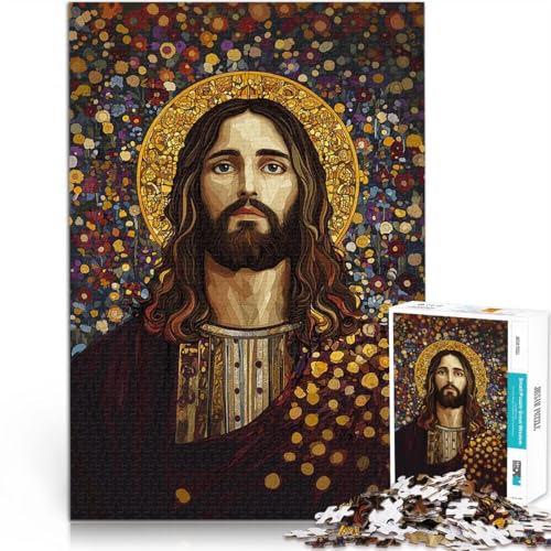 1000-teilige Puzzles für Erwachsene Quizspiel Jesus Christus Porträt im Gustav-Stil Verbessern Sie das Gedächtnis38x26cm 1000-teilige Puzzles für Erwachsene Quizspiel Jesus Christus Porträt im Gustav-Stil Verbessern Sie das Gedächtnis38x26cm von AITEXI