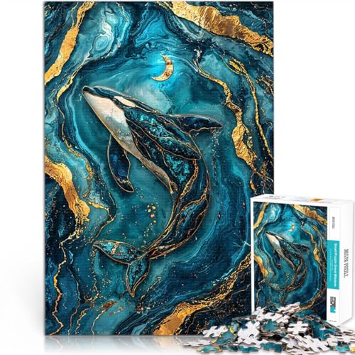 1000-teilige Puzzles für Erwachsene Quizspiel Mystische Strömungen Kintsugi Kunst Verbessern Sie das Gedächtnis70x100cm von AITEXI