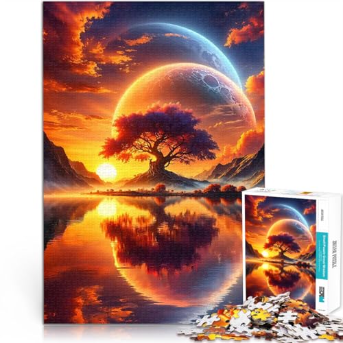 2000-teilige Puzzles für Erwachsene Spiel Astrale Sonnenuntergangs-Traumlandschaft Lernspiel für Geburtstag, Weihnachten70x100cm 2000-teilige Puzzles für Erwachsene Spiel Astrale Sonnenuntergangs-Traumlandschaft Lernspiel für Geburtstag, Weihnachten70x100cm von AITEXI