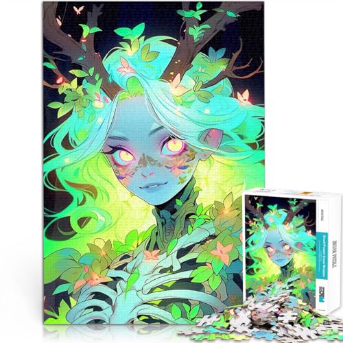 1000-teilige Puzzles für Erwachsene Spielspielzeug Anime leuchtendes Waldgeistmädchen einzigartiges Herausforderungsspiel38x26cm 1000-teilige Puzzles für Erwachsene Spielspielzeug Anime leuchtendes Waldgeistmädchen einzigartiges Herausforderungsspiel38x26cm von AITEXI