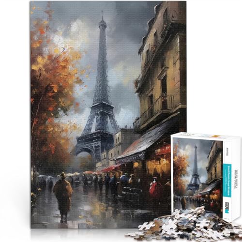 1000-teilige Puzzles für Erwachsene Stressabbau Schwierige Herausforderung Ölgemälde „Paris, Frankreich“ Wichtelgeschenke52x38cm 1000-teilige Puzzles für Erwachsene Stressabbau Schwierige Herausforderung Ölgemälde „Paris, Frankreich“ Wichtelgeschenke52x38cm von AITEXI
