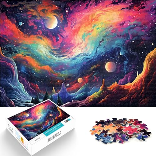 1000-teilige Puzzles für Erwachsene Stressabbau-Spielzeug Die Nacht fühlt Sich Anders an Verbessern Sie das Gedächtnis75x50cm von AITEXI