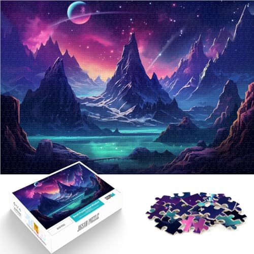 1000-teilige Puzzles für Erwachsene Stressabbau-Spielzeug Fantasielandschaft denn eignet ganze Familie52x38cm von AITEXI