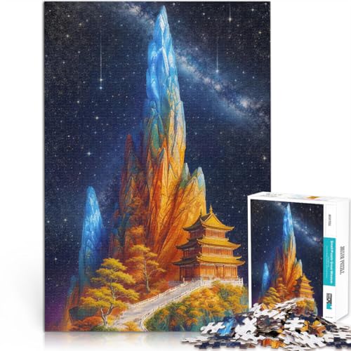1000-teilige Puzzles für Erwachsene Stressabbau-Spielzeug Sternennachtlandschaft Künstlersammlung, Bildende Kunst70x100cm 1000-teilige Puzzles für Erwachsene Stressabbau-Spielzeug Sternennachtlandschaft Künstlersammlung, Bildende Kunst70x100cm von AITEXI