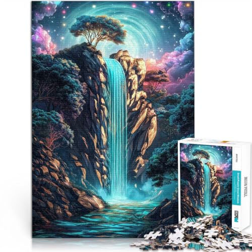 1000-teilige Puzzles für Erwachsene Trainieren Sie Ihr Gehirn und Ihre Hände Mystischer Wasserfall Geschenke für Freunde und Familie75x50cm 1000-teilige Puzzles für Erwachsene Trainieren Sie Ihr Gehirn und Ihre Hände Mystischer Wasserfall Geschenke für Freunde und Familie75x50cm von AITEXI