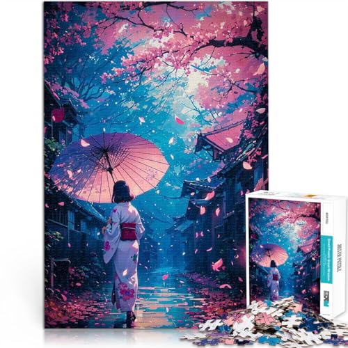1000-teilige Puzzles für Erwachsene für Lernspiel-Herausforderungsspielzeug Kirschblüten-Mädchen-Anime Geschenk zum Geburtstag70x100cm 1000-teilige Puzzles für Erwachsene für Lernspiel-Herausforderungsspielzeug Kirschblüten-Mädchen-Anime Geschenk zum Geburtstag70x100cm von AITEXI