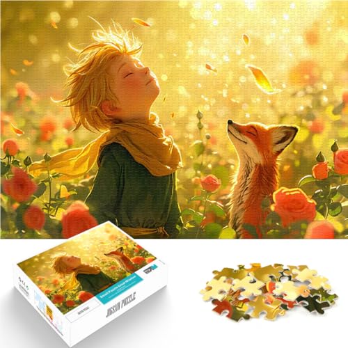 1000-teilige Puzzles für Erwachsene lustige Spiele für die ganze Familie EIN Kleiner Prinz und EIN Fuchs EIN Kunstwerk38x26cm 1000-teilige Puzzles für Erwachsene lustige Spiele für die ganze Familie EIN Kleiner Prinz und EIN Fuchs EIN Kunstwerk38x26cm von AITEXI