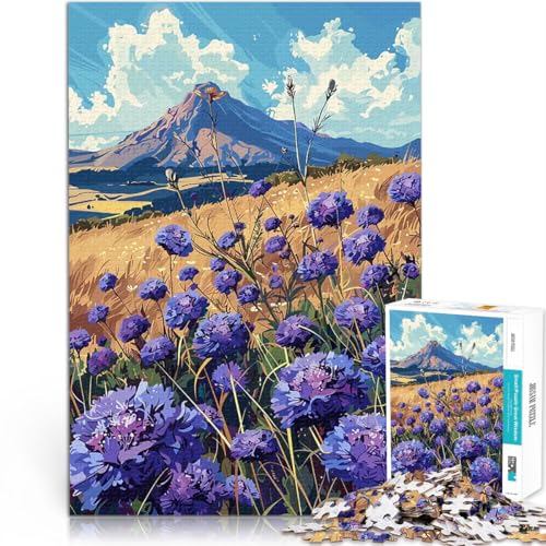 1000-teilige Puzzles für Teenager Anspruchsvolles Spiel und Familienspaß Bergwiesenblumen Geburtstagsgeschenk, Geschenke70x100cm 1000-teilige Puzzles für Teenager Anspruchsvolles Spiel und Familienspaß Bergwiesenblumen Geburtstagsgeschenk, Geschenke70x100cm von AITEXI