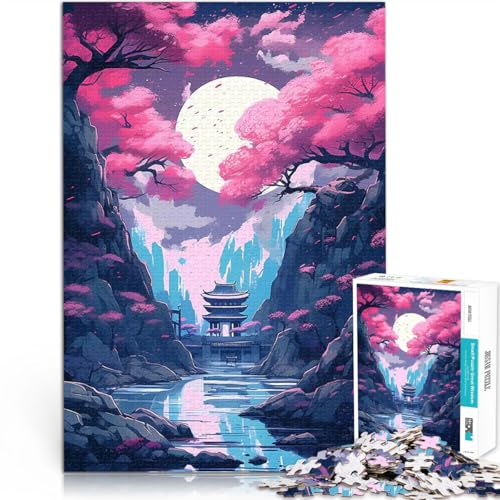 1000-teilige Puzzles für Teenager Familienspiel zum Stressabbau, schwierige Herausforderung Berge und Täler Geburtstagsgeschenk75x50cm 1000-teilige Puzzles für Teenager Familienspiel zum Stressabbau, schwierige Herausforderung Berge und Täler Geburtstagsgeschenk75x50cm von AITEXI