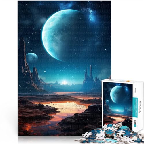 1000-teilige Puzzles für Teenager Geschenke zum Suchbegriff: Herausfordernde Spiele Berge und Planeten Heimdekoration52x38cm 1000-teilige Puzzles für Teenager Geschenke zum Suchbegriff: Herausfordernde Spiele Berge und Planeten Heimdekoration52x38cm von AITEXI