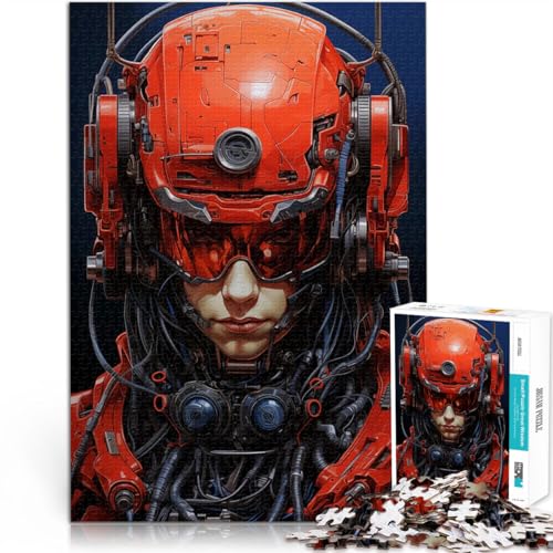 1000-teilige Puzzles für Teenager Geschenke zum Suchbegriff: Herausfordernde Spiele Robotersoldat EIN Kunstwerk75x50cm von AITEXI