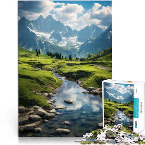 1000-teilige Puzzles für Teenager Intellektuelles Spiel Frühlingsberge – üppiger Felsvorsprung Lernspiel für Geburtstag, Weihnachten52x38cm 1000-teilige Puzzles für Teenager Intellektuelles Spiel Frühlingsberge – üppiger Felsvorsprung Lernspiel für Geburtstag, Weihnachten52x38cm von AITEXI