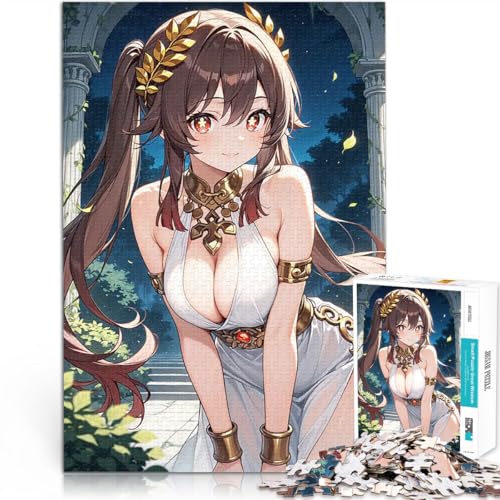 1000-teilige Puzzles für Teenager Lernspiele Heimdekoration Anime-Göttin im weißen Kleid Lernspiel für Geburtstag, Weihnachten75x50cm 1000-teilige Puzzles für Teenager Lernspiele Heimdekoration Anime-Göttin im weißen Kleid Lernspiel für Geburtstag, Weihnachten75x50cm von AITEXI