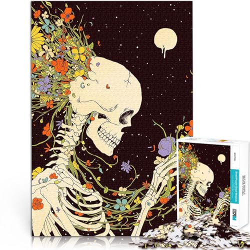 1000-teilige Puzzles für Teenager Pädagogisches Spielzeug zum Stressabbau EIN Leben, das hätte Sein können Wohnkunstdekor38x26cm von AITEXI