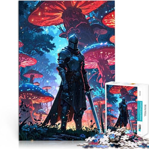 1000-teilige Puzzles für Teenager Quizspiel Ritter im verzauberten Pilzwald denn eignet ganze Familie52x38cm 1000-teilige Puzzles für Teenager Quizspiel Ritter im verzauberten Pilzwald denn eignet ganze Familie52x38cm von AITEXI