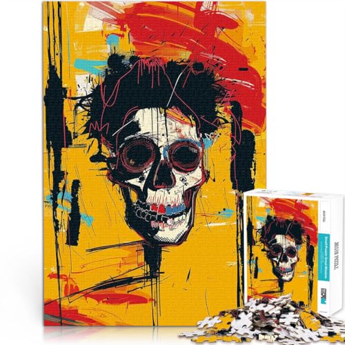 1000-teilige Puzzles für Teenager Quizspiel Totenkopf-Graffiti-Street-Art-Stil denn eignet ganze Familie52x38cm 1000-teilige Puzzles für Teenager Quizspiel Totenkopf-Graffiti-Street-Art-Stil denn eignet ganze Familie52x38cm von AITEXI