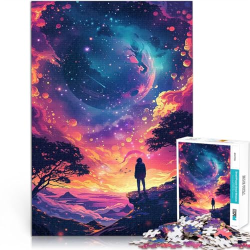 1000-teilige Puzzles für Teenager Spiele Spielzeug Geschenk Berg Galaxie Planet denn eignet ganze Familie70x100cm 1000-teilige Puzzles für Teenager Spiele Spielzeug Geschenk Berg Galaxie Planet denn eignet ganze Familie70x100cm von AITEXI