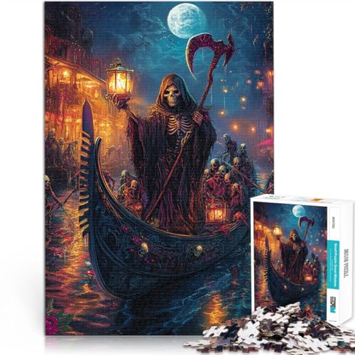 1000-teilige Puzzles für Teenager Spiele Spielzeug Geschenk Fährmann der Unterwelt Lernspiel für Geburtstag, Weihnachten38x26cm 1000-teilige Puzzles für Teenager Spiele Spielzeug Geschenk Fährmann der Unterwelt Lernspiel für Geburtstag, Weihnachten38x26cm von AITEXI