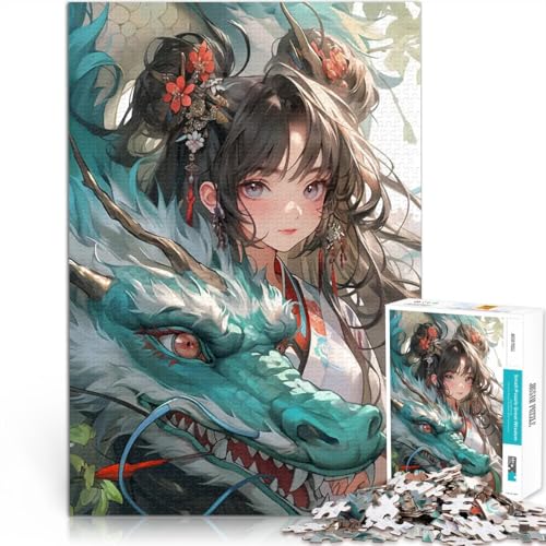 1000-teilige Puzzles für Teenager Spiele Spielzeug Geschenk Gnade der Drachenjungfrau Lernspiel für Geburtstag, Weihnachten38x26cm 1000-teilige Puzzles für Teenager Spiele Spielzeug Geschenk Gnade der Drachenjungfrau Lernspiel für Geburtstag, Weihnachten38x26cm von AITEXI