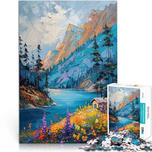 2000-teilige Puzzles für Teenager Spielspielzeug Berg helle Landschaft Geeignet für die Schreibtischdekoration70x100cm 2000-teilige Puzzles für Teenager Spielspielzeug Berg helle Landschaft Geeignet für die Schreibtischdekoration70x100cm von AITEXI