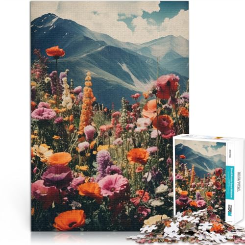 1000-teilige Puzzles für Teenager Spielzeug-Intellektuelles Spiel Frühlingsberge Kunst Lernspiel für Geburtstag, Weihnachten75x50cm 1000-teilige Puzzles für Teenager Spielzeug-Intellektuelles Spiel Frühlingsberge Kunst Lernspiel für Geburtstag, Weihnachten75x50cm von AITEXI