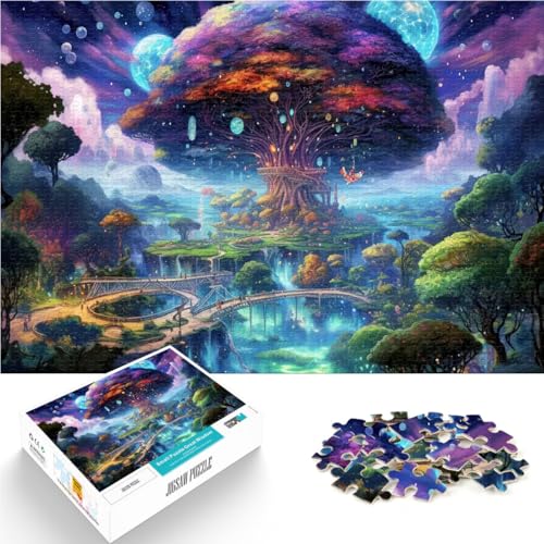 1000-teilige Puzzles für Teenager Spielzeug-Intellektuelles Spiel Landschaftsfantasie Lernspiel für Geburtstag, Weihnachten38x26cm 1000-teilige Puzzles für Teenager Spielzeug-Intellektuelles Spiel Landschaftsfantasie Lernspiel für Geburtstag, Weihnachten38x26cm von AITEXI