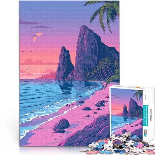 1000-teilige Puzzles für Teenager Spielzeug-Intellektuelles Spiel Tropischer Sonnenuntergangsstrand Geburtstagsgeschenk75x50cm 1000-teilige Puzzles für Teenager Spielzeug-Intellektuelles Spiel Tropischer Sonnenuntergangsstrand Geburtstagsgeschenk75x50cm von AITEXI