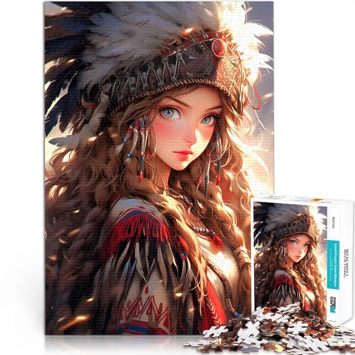 2000-teilige Puzzles für Teenager Spielzeug Lernspiele Stressabbau Amerikanische Kriegerin Lernspiel für Geburtstag, Weihnachten70x100cm 2000-teilige Puzzles für Teenager Spielzeug Lernspiele Stressabbau Amerikanische Kriegerin Lernspiel für Geburtstag, Weihnachten70x100cm von AITEXI