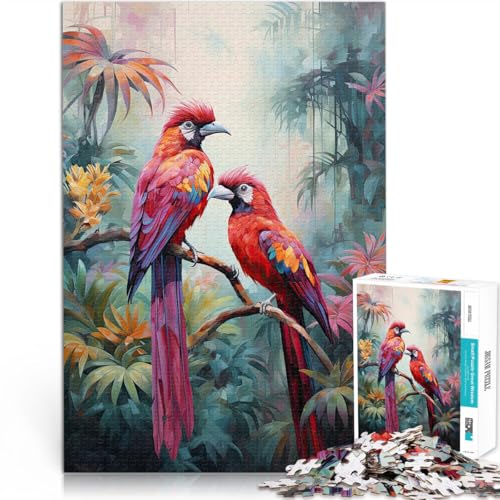 1000-teilige Puzzles für Teenager Spielzeug Lernspiele Stressabbau Entspannende Vogelgeräusche Geschenke für Freunde und Familie52x38cm 1000-teilige Puzzles für Teenager Spielzeug Lernspiele Stressabbau Entspannende Vogelgeräusche Geschenke für Freunde und Familie52x38cm von AITEXI