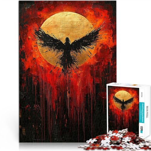 1000-teilige Puzzles für Teenager Stressabbau Aufstieg des Phönix, zeitgenössisches expressionistisches Kunstwerk Geschenkideen38x26cm 1000-teilige Puzzles für Teenager Stressabbau Aufstieg des Phönix, zeitgenössisches expressionistisches Kunstwerk Geschenkideen38x26cm von AITEXI