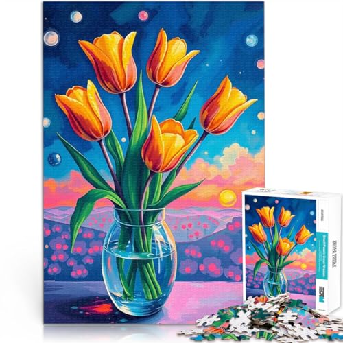 1000-teilige Puzzles für Teenager Stressabbau – Staycation – Zeit totschlagen Tulpen in Einer Vase Die Liebe zwischen Paaren stärken38x26cm 1000-teilige Puzzles für Teenager Stressabbau – Staycation – Zeit totschlagen Tulpen in Einer Vase Die Liebe zwischen Paaren stärken38x26cm von AITEXI