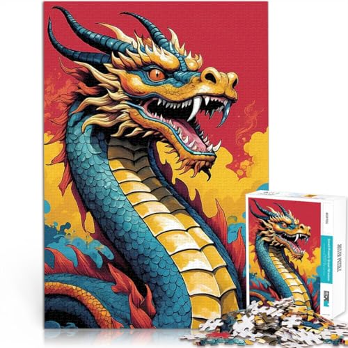 1000-teilige Puzzles für Teenager Trainieren Sie Ihr Gehirn und Ihre Hände Japanischer Drache 3 Lernspiel für Geburtstag, Weihnachten52x38cm 1000-teilige Puzzles für Teenager Trainieren Sie Ihr Gehirn und Ihre Hände Japanischer Drache 3 Lernspiel für Geburtstag, Weihnachten52x38cm von AITEXI