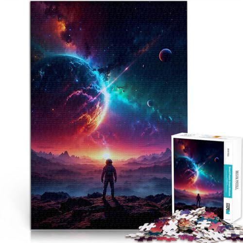 1000-teilige Puzzles für Teenager für Lernspiel-Herausforderungsspielzeug Universum der RGB-Farben Geburtstagsgeschenk, Geschenke38x26cm 1000-teilige Puzzles für Teenager für Lernspiel-Herausforderungsspielzeug Universum der RGB-Farben Geburtstagsgeschenk, Geschenke38x26cm von AITEXI