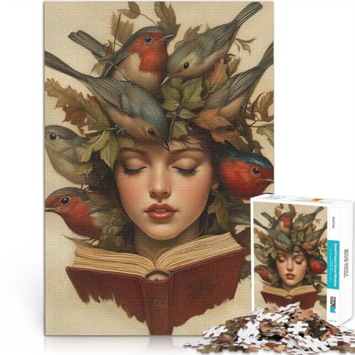 2000-teiliges Puzzle für Erwachsene Anspruchsvolles Spiel und Familienspaß Vogelgesangsträume Geburtstagsgeschenk, Geschenke70x100cm von AITEXI