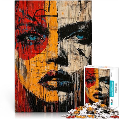 1000-teiliges Puzzle für Erwachsene Geschenke zum Suchbegriff: Herausfordernde Spiele Frau Kunst Geeignet für die Schreibtischdekoration38x26cm 1000-teiliges Puzzle für Erwachsene Geschenke zum Suchbegriff: Herausfordernde Spiele Frau Kunst Geeignet für die Schreibtischdekoration38x26cm von AITEXI