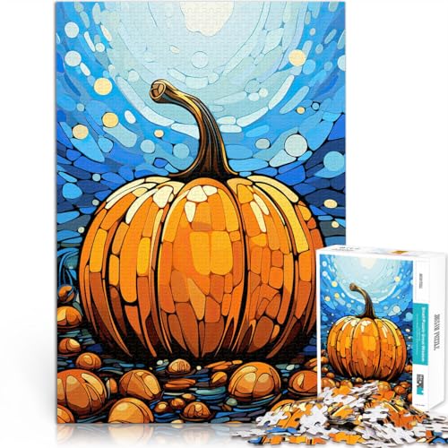 2000-teiliges Puzzle für Erwachsene Geschenke zum Suchbegriff: Herausfordernde Spiele Kürbiskunst für Heimdekoration70x100cm von AITEXI