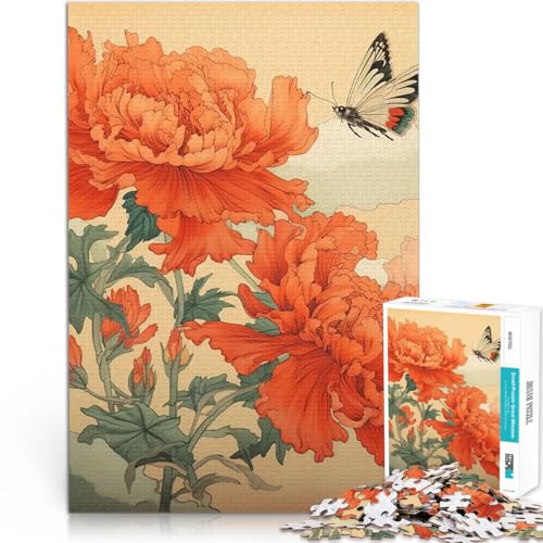 1000-teiliges Puzzle für Erwachsene Geschenke zum Suchbegriff: Herausfordernde Spiele Pfingstrosenblüten Wohnkunstdekor70x100cm 1000-teiliges Puzzle für Erwachsene Geschenke zum Suchbegriff: Herausfordernde Spiele Pfingstrosenblüten Wohnkunstdekor70x100cm von AITEXI