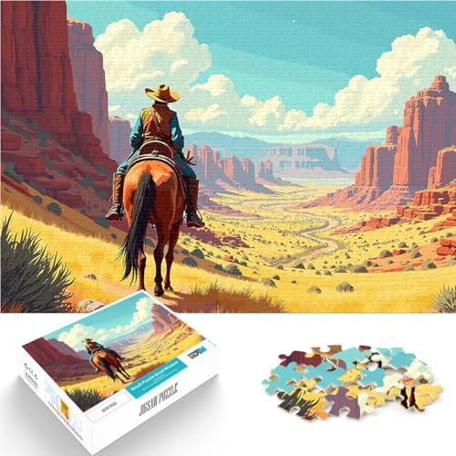 1000-teiliges Puzzle für Erwachsene Geschenke zum Suchbegriff: Herausfordernde Spiele Reiseansicht EIN Kunstwerk38x26cm von AITEXI
