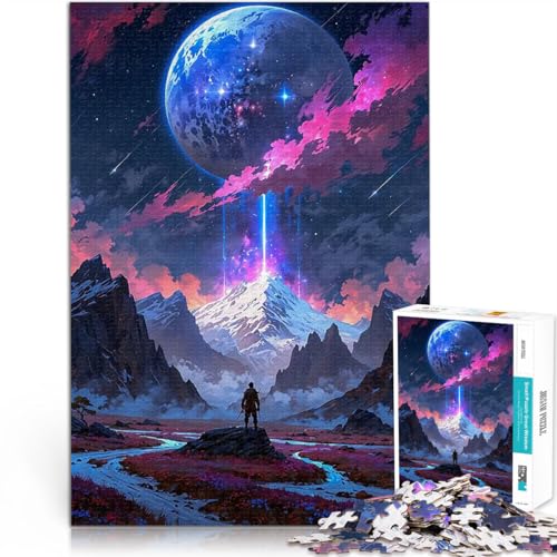 1000-teiliges Puzzle für Erwachsene Geschenke zum Suchbegriff: Herausfordernde Spiele Traumlandschaft EIN Kunstwerk75x50cm von AITEXI