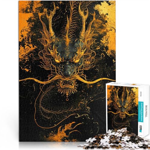 1000-teiliges Puzzle für Erwachsene Helfen Sie dem Gehirn, süchtig machende Spielzeuge zu trainieren, um Geduld zu entwickeln Drachen EIN Kunstwerk52x38cm 1000-teiliges Puzzle für Erwachsene Helfen Sie dem Gehirn, süchtig machende Spielzeuge zu trainieren, um Geduld zu entwickeln Drachen EIN Kunstwerk52x38cm von AITEXI