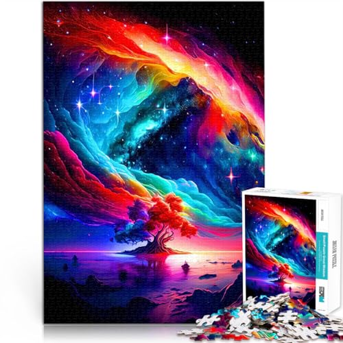 1000-teiliges Puzzle für Erwachsene Herausforderndes Spiel Fantasielandschaft denn eignet ganze Familie75x50cm von AITEXI