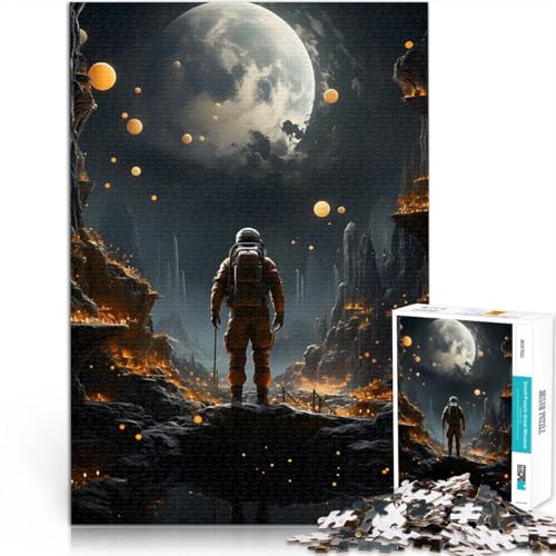 2000-teiliges Puzzle für Erwachsene Intellektuelles Spiel Abenteuerlustiger Astronaut Wunschliste mit dem Weihnachtsmann70x100cm 2000-teiliges Puzzle für Erwachsene Intellektuelles Spiel Abenteuerlustiger Astronaut Wunschliste mit dem Weihnachtsmann70x100cm von AITEXI