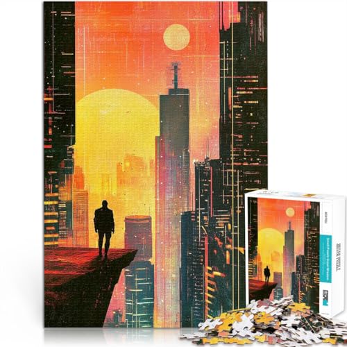 2000-teiliges Puzzle für Erwachsene Lernspiele DIY Spielzeug EIN Wanderer in der Dystopie Lernspiel für Geburtstag, Weihnachten70x100cm 2000-teiliges Puzzle für Erwachsene Lernspiele DIY Spielzeug EIN Wanderer in der Dystopie Lernspiel für Geburtstag, Weihnachten70x100cm von AITEXI