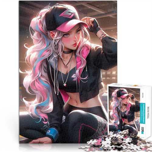 1000-teiliges Puzzle für Erwachsene Lernspielzeug für die ganze Familie Anime Sport Mädchen Lernspiel für Geburtstag, Weihnachten52x38cm 1000-teiliges Puzzle für Erwachsene Lernspielzeug für die ganze Familie Anime Sport Mädchen Lernspiel für Geburtstag, Weihnachten52x38cm von AITEXI