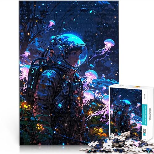 1000-teiliges Puzzle für Erwachsene Quizspiel Anime-Mädchen im Wunder verloren mit vollständig ineinander greifenden, zufällig geformten Teilen38x26cm 1000-teiliges Puzzle für Erwachsene Quizspiel Anime-Mädchen im Wunder verloren mit vollständig ineinander greifenden, zufällig geformten Teilen38x26cm von AITEXI